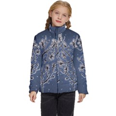 Nature Charm Drawing  Kids  Puffer Bubble Jacket Coat