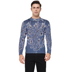 Nature Charm Drawing  Men s Long Sleeve Rash Guard by dflcprintsclothing