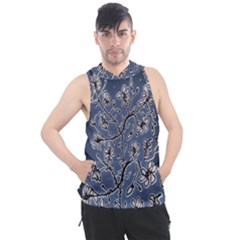 Nature Charm Drawing  Men s Sleeveless Hoodie by dflcprintsclothing