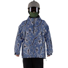 Nature Charm Drawing  Men s Ski And Snowboard Waterproof Breathable Jacket by dflcprintsclothing