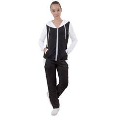 Elegnat Bw Print Women s Tracksuit by dflcprintsclothing