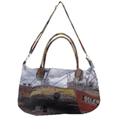 Maritime Memories, San Antonio Oeste, Rio Negro, Argentina Removable Strap Handbag