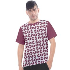 Bk Love In Pieces Print Pattern Design Men s Sport Top by dflcprintsclothing