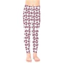 Love In Pieces Print Pattern Design Kids  Leggings View1