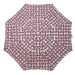 Love In Pieces Print Pattern Design Straight Umbrellas by dflcprintsclothing