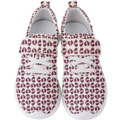 Love In Pieces Print Pattern Design Men s Velcro Strap Shoes by dflcprintsclothing