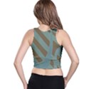 Earthbound Geometry Print Racer Back Crop Top View2