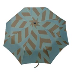 Earthbound Geometry Print Folding Umbrellas by dflcprintsclothing