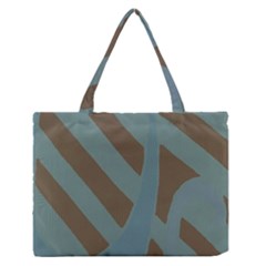 Earthbound Geometry Print Zipper Medium Tote Bag by dflcprintsclothing