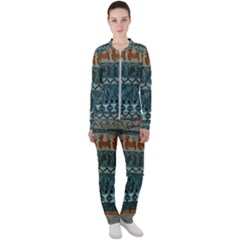 Holmes Christmas Jumper On Blueish Acrylic Casual Jacket And Pants Set