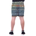 Holmes Christmas Jumper On Blueish Acrylic Men s Pocket Shorts View2