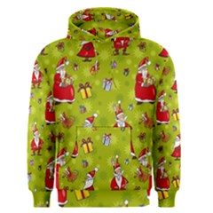 Background With Santa Claus, Christmas Decorations Men s Core Hoodie