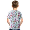 Christmas Decorations Pattern, Xmas Backgrounds Kids  Sport Mesh T-Shirt View2