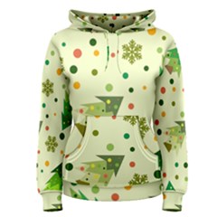 Christmas Pattern Background Seamless Women s Pullover Hoodie by kyorashop23