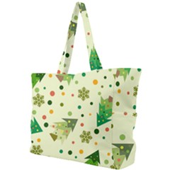 Christmas Pattern Background Seamless Simple Shoulder Bag by kyorashop23