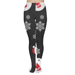 Christmas Texture, Retro Background With Snowmen Tights