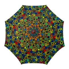 Circles, Colorful Golf Umbrellas by kyorashop23