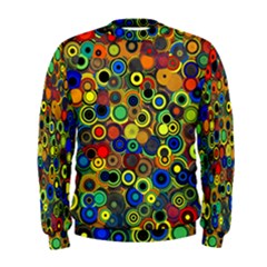 Circles, Colorful Men s Sweatshirt