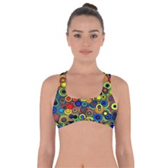 Circles, Colorful Got No Strings Sports Bra by kyorashop23