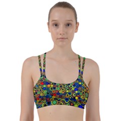 Circles, Colorful Line Them Up Sports Bra by kyorashop23