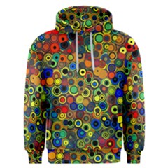 Circles, Colorful Men s Overhead Hoodie