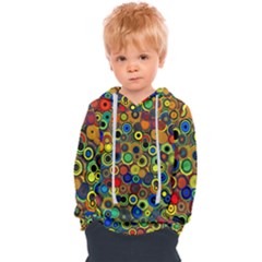 Circles, Colorful Kids  Overhead Hoodie