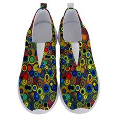 Circles, Colorful No Lace Lightweight Shoes by kyorashop23