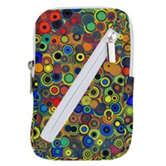 Circles, Colorful Belt Pouch Bag (large) by kyorashop23