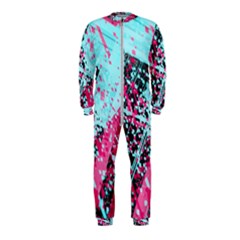 Colorful Splashes Grunge, Abstract Art Onepiece Jumpsuit (kids)