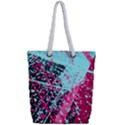 Colorful Splashes Grunge, Abstract Art Full Print Rope Handle Tote (Small) View2