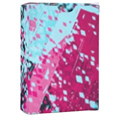 Colorful Splashes Grunge, Abstract Art Playing Cards Single Design (rectangle) With Custom Box