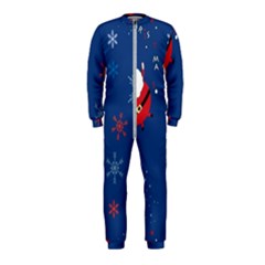 Feliz Natal, Santa, Merry Christmas Onepiece Jumpsuit (kids)