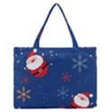 Feliz Natal, Santa, Merry Christmas Zipper Medium Tote Bag View1