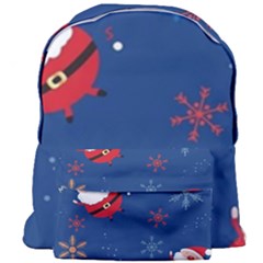 Feliz Natal, Santa, Merry Christmas Giant Full Print Backpack by kyorashop23