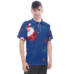 Feliz Natal, Santa, Merry Christmas Men s Polo T-shirt by kyorashop23