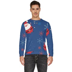 Feliz Natal, Santa, Merry Christmas Men s Fleece Sweatshirt