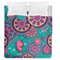 Floral Pattern, Abstract, Colorful, Flow Duvet Cover Double Side (Queen Size) View2