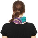 Floral Pattern, Abstract, Colorful, Flow Face Covering Bandana (Two Sides) View2