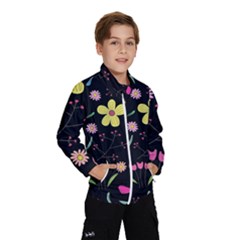 Foliage Pattern, Adorable Beautiful Kids  Windbreaker