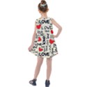 Love Abstract Background Love Textures Kids  Summer Dress View2