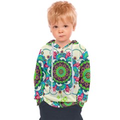 Mandala Flowers, Abstract, Butterflies, Floral, Pattern Kids  Overhead Hoodie