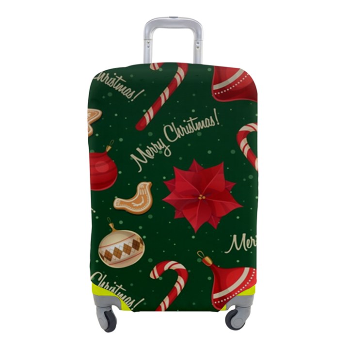 Merry Christmas Luggage Cover (Small)