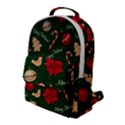 Merry Christmas Flap Pocket Backpack (Large) View1