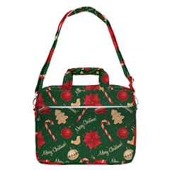 Merry Christmas Macbook Pro 15  Shoulder Laptop Bag by kyorashop23