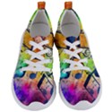 Music Texture, Grunge Music Background Women s Lightweight Sports Shoes View1