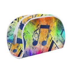 Music Texture, Grunge Music Background Make Up Case (small) by kyorashop23