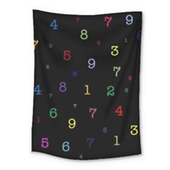 Numbers, Math, Keyboard Medium Tapestry