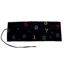 Numbers, Math, Keyboard Roll Up Canvas Pencil Holder (s) by kyorashop23