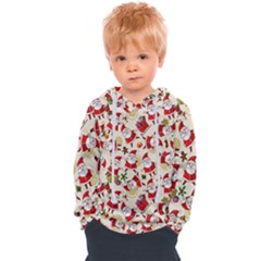 Santa Claus Patterns, Christmas Decorations Kids  Overhead Hoodie