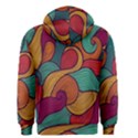 Swirly, Abstract, Multi Colored, Pattern, Men s Zipper Hoodie View2